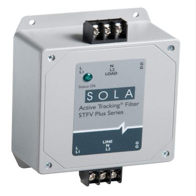 Sola/Hevi-Duty STFV075-10N Surge Protector, Din Rail, Filter, 1P, 25 kA