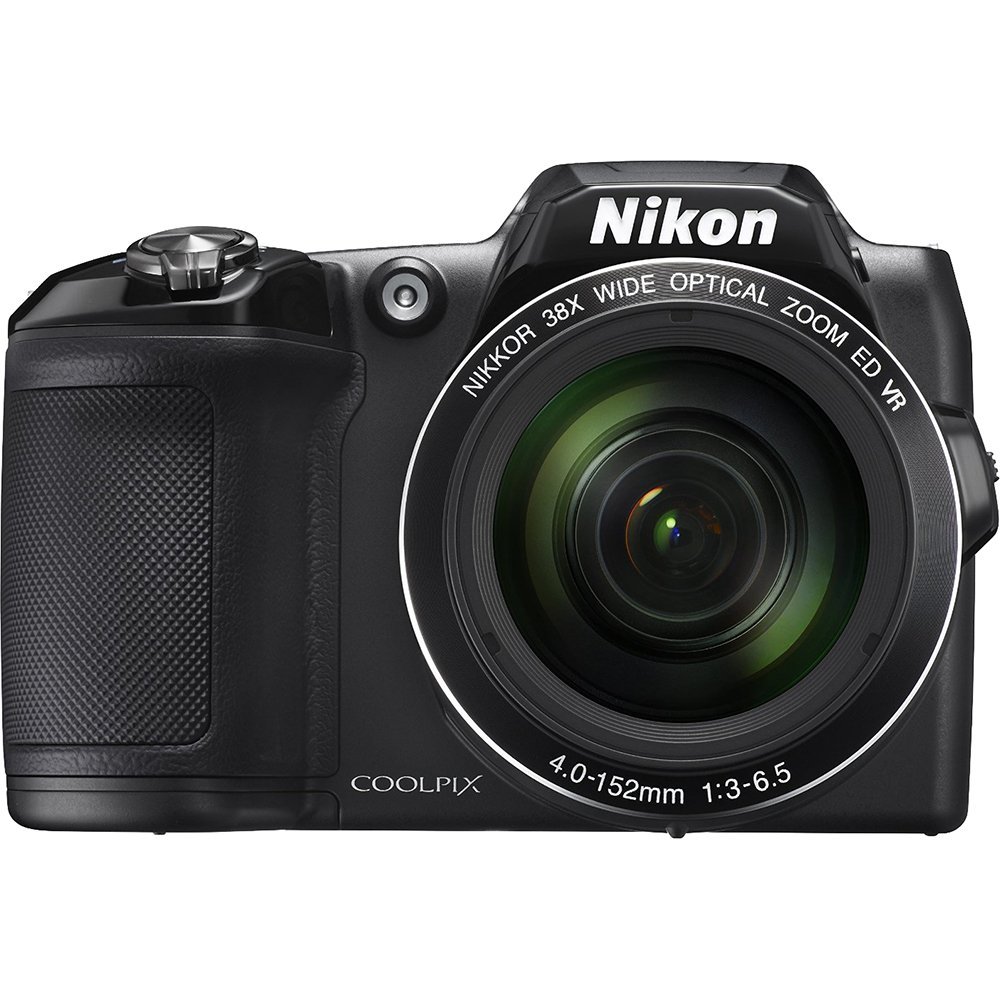 Nikon COOLPIX L840 Digital Camera with 38x Optical Zoom and Built-in Wi-Fi (Black) (Renewed)