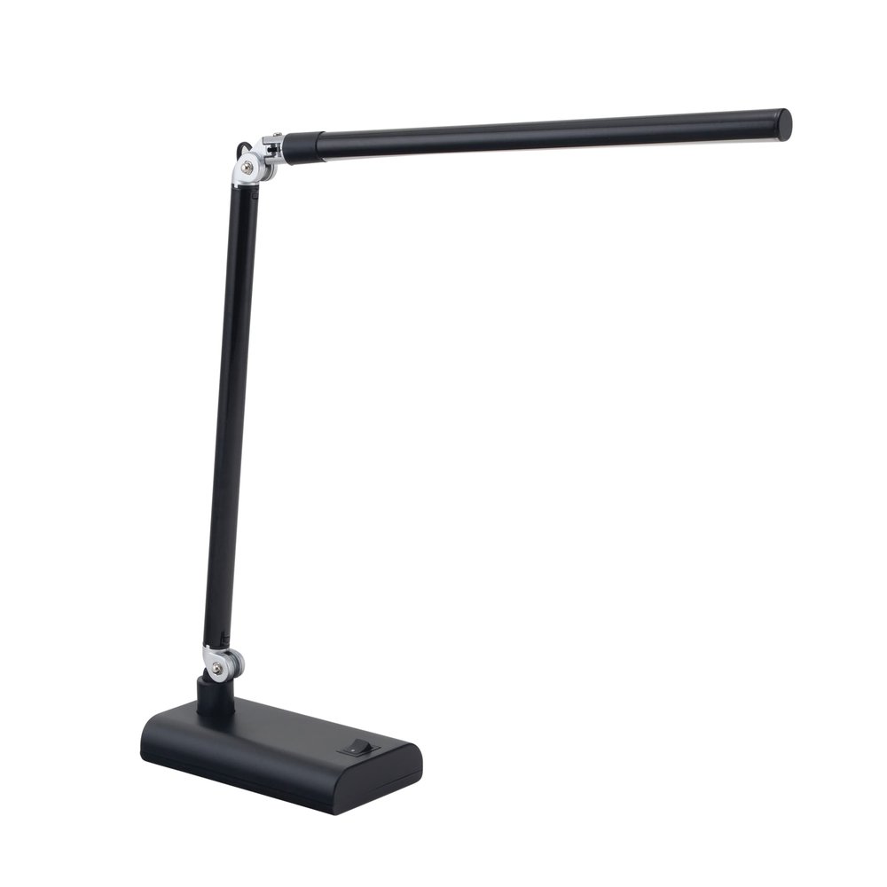 V-Light Desk Lamp, LED light, Office Decor, Table Lamp, Energy-Efficient Desk Lamp with Slim Profile Design, Black