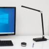 V-Light Desk Lamp, LED light, Office Decor, Table Lamp, Energy-Efficient Desk Lamp with Slim Profile Design, Black view 2
