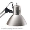 V LIGHT Architectural Swing Arm Desk Lamp, Clamp lamp with LED bulb, Work Light for Any Space, Brushed Nickel Finish 7.5 x 5.5 x 33 view 4