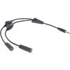 12" Headphone splitter view 1