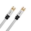 (10 Pack)(35 Feet 10.5 Meter) GearIT RG6 UL CL2 Digital Audio/Video Gold Plated Coaxial Cable Connectors, White view 2