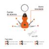 TRUPER NAMU-LL 6-Function Multi-tool Keychain w/ LED Light view 2