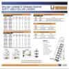 Tri-Arc UKDEC110242 U-Design Configurable 10-Step Forward Descent Incline Rolling Ladder with 24" Wide Grip Strut Tread view 3