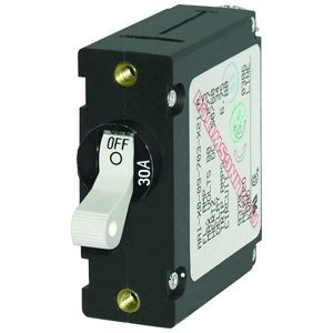 BLUE SEA CIRCUIT BREAKER AA1 30A WHT "Prod. Type: Electrical"