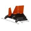 45-Degree Left Turn for Elasco UltraGuard Low-Profile Five-Channel Cable Protector view 3
