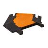 45-Degree Left Turn for Elasco UltraGuard Low-Profile Five-Channel Cable Protector view 4