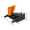 45-Degree Right Turn for Elasco UltraGuard Low-Profile Five-Channel Cable Protector view 3