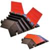 45-Degree Left Turn for Elasco MightyGuard 2" Three-Channel Cable Protector view 1