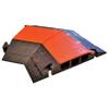45-Degree Left Turn for Elasco MightyGuard 2" Three-Channel Cable Protector view 2
