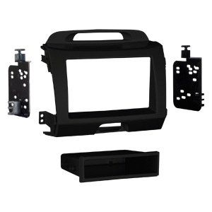 Metra Vehicle Mount For Radio . Abs Plastic . Charcoal "Product Type: Kits/Mounting Kits"