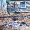 48" Adjustable Cooking Height Tripod view 2
