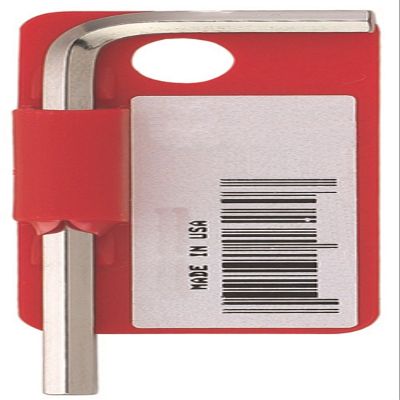 Bondhus 26260 4mm Hex L-Wrench with BriteGuard Finish (Pack of 50), 68mm
