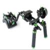 GOWE Double handle Dslr Shoulder Mount Rig with follow focus,bridgeplate view 1