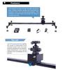 GOWE 100CM Wired Electrically Controlled Rail Video Slider Dolly Track view 2