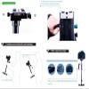 GOWE Professional Magic Carbon Fiber DSLR Video Camera Stabilizer Steadicam Steadycam 1-5kg view 3