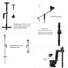 GOWE Speedly Multi-fuction Steadicam DSLR Stabilizer Handheld Monopod Tripod view 3