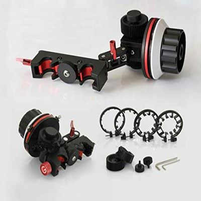 GOWE Follow Focus with A/B Hard Stops for 15mm rod 0.8 pitch