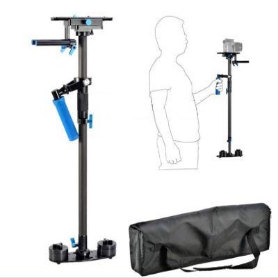 GOWE 1-7Kg 120cm Carbon Fiber Stabilizer Camera Video Steadicam DSLR Steadycam