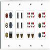 RiteAV 4 HDMI-Cat6 1 Shielded 7 Speaker 2 USB 3 Component Composite Wall Plate view 1
