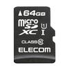 Elecom MF-MSD064GC10R MicroSD 64GB Class 10 (2015 Model) [Data Recovery] view 1