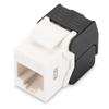 DIGITUS CAT 6A Keystone Jack. unshielded view 1