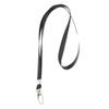 uxcell Swivel Lobster Clasp Neck Strap Lanyard for ID Badge Holder Key Black view 3