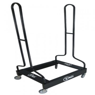 TAG 2-Stack Shoulder Pad Rack Holds 30 Pads, 40 x 24 x 68 in