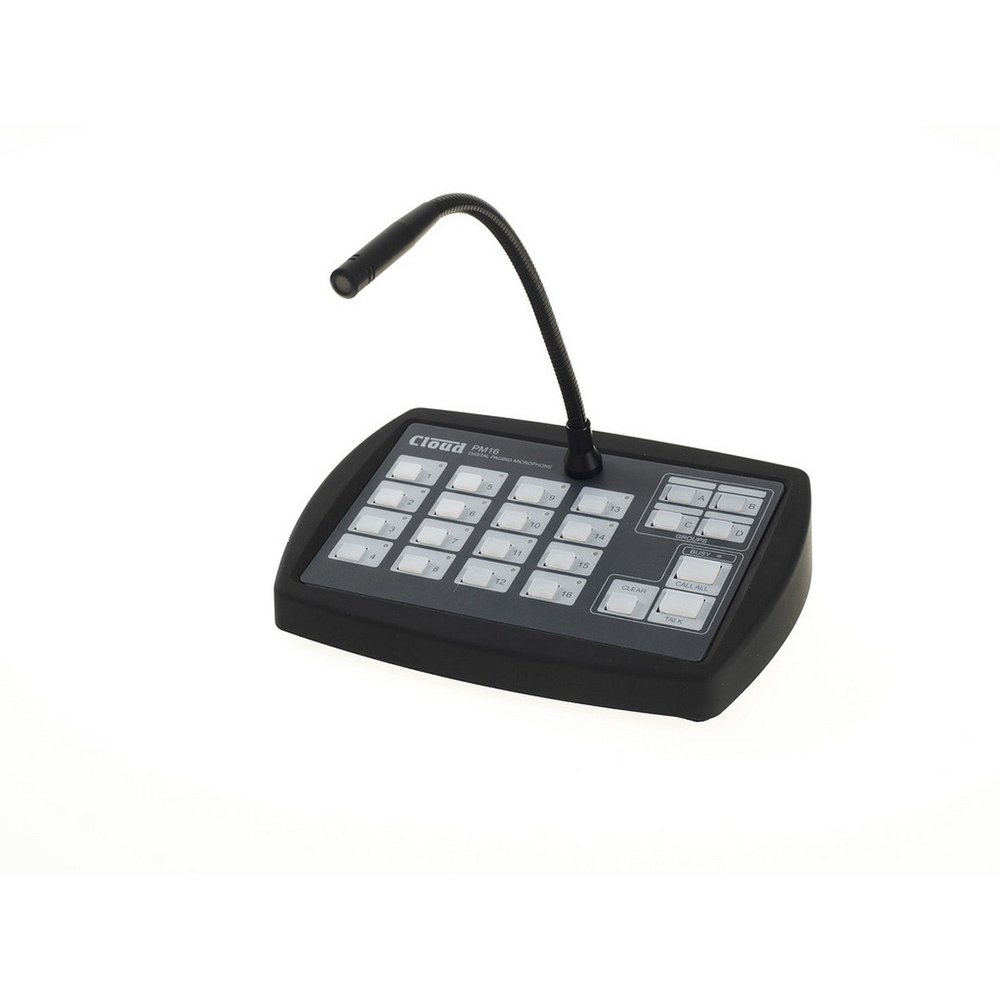 Cloud Electronics PM-16 | Digital Paging Microphones