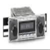Retro Manufacturing HC-308-509-40-80 Hermosa Direct-Fit Radio for Classic Vehicle (Chrome Face and Chrome Buttons and Pinstripe/Chrome Faceplate) view 1