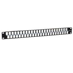 1 - PATCH PANEL, BLANK, 48-PORT, HD, 1 RMS