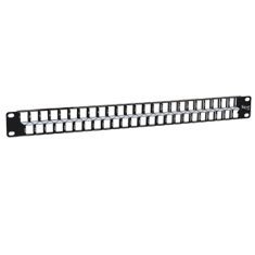 1 - PATCH PANEL, BLANK, 48-PORT, HD, 1 RMS