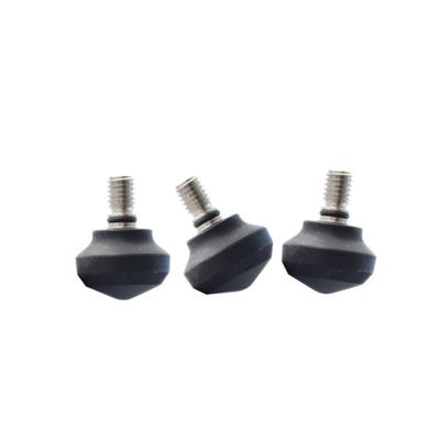 LEOFOTO Rubber Tripod Feet Set, 41mm, 3/8" Thread, 3-Pack, Enhanced Traction (LF-25)