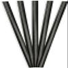 Poly Welder Pro Polyethylene Welding Strips - 5-feet (Black) view 1