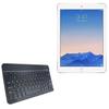 BoxWave Keyboard Compatible with iPad Air (2th Gen 2014) - SlimKeys Bluetooth Keyboard, Portable Thin with Chiclet-Style Keys - Jet Black view 1
