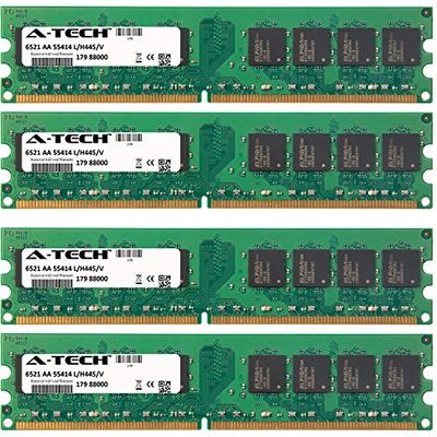 16GB KIT (4 x 4GB) for AsRock K10 Series K10N78 K10N78D K10N7SLI. DIMM DDR2 Non-ECC PC2-5300 667MHz RAM Memory. Genuine A-Tech Brand.