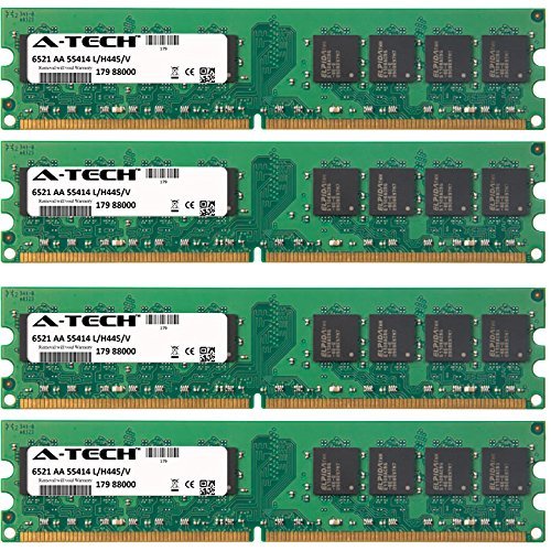 16GB KIT (4 x 4GB) for AsRock K10 Series K10N78 K10N78D K10N7SLI. DIMM DDR2 Non-ECC PC2-5300 667MHz RAM Memory. Genuine A-Tech Brand.