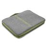 11 Inch MacBook Air MIIM Bright Combo Mini Canvas Portfolio Sleeve (Lime Green) view 4