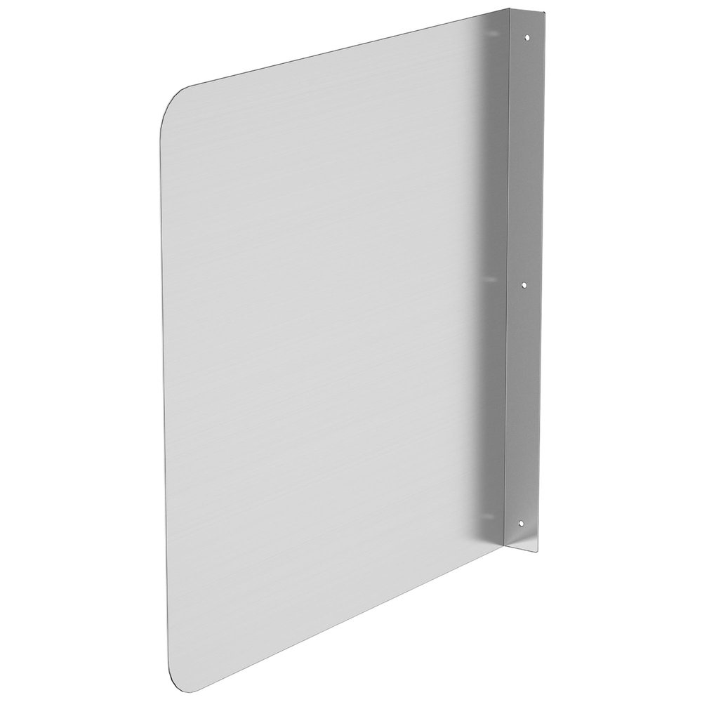 ACE Equipment SP-S1820 Stainless Steel Wall Mount Splash Guard for Commercial Restaurant Hand Sink and Compartment Prep Sink, ETL Certified (20"W x 20"H)