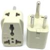 Simran 2-Outlet Universal USA to India Plug Adapter CE and RoHs Compliant, Model PG-401 view 2