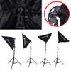 CanadianStudio Pro Rapid softbox Continuous Lighting kit for Photography Softbox Fluorecent Video Studio Light Kit 2 x softbox 2X 45 watt 5500K Fluorescent Light Bulbs 2X 7' Fully Adjustable Stands view 3