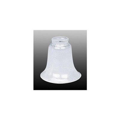 VOLUME LIGHTING GS-157 4 3/4 And Bell-Shaped Clear Seedy Glass GS-157