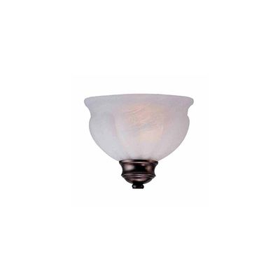 VOLUME LIGHTING GS-205 4 1/4 and Dome-Shaped Alabaster Glass GS-205