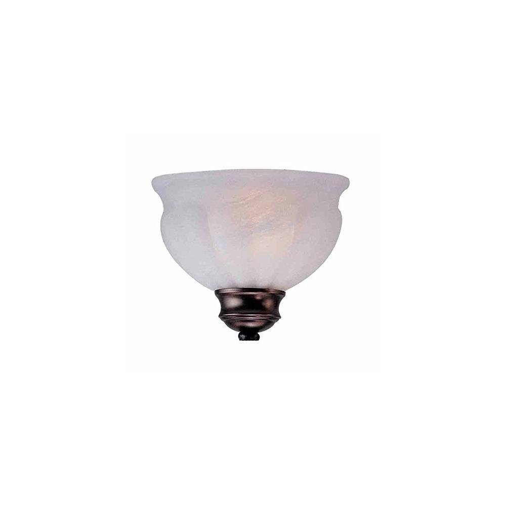 VOLUME LIGHTING GS-205 4 1/4 and Dome-Shaped Alabaster Glass GS-205