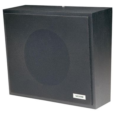 VALCOM Talkback Wall Speaker Black