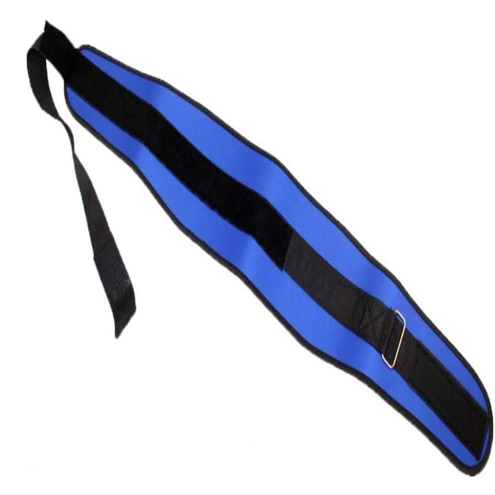KNIGHT GUARD 6" (15.2 cm) Back Support Belt | Blue with Black Trim | Size XL | Fits 40" - 46" Waist | Tapered Ends | Ideal for Work, Gym, & Heavy Lifting