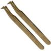 4.75" NON MAGNETIC TWEEZERS WITH ANGLED TIPS : ( Pack of 2 Pcs. ) view 1