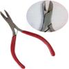 JEWEL TOOL 5" (12.7 cm) Side Cutters | Stainless Steel with Satin Finish | Red PVC Handles | Single Spring Action | Ideal for Jewelry Crafting & Design view 1