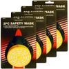 KNIGHT GUARD (4 Pack) Single-Cartridge Filter Mask | Low-Toxicity Protection | Soft Fabric & Adjustable Strap | Ideal for Allergy Sufferers view 1